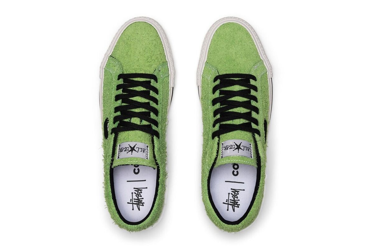 Stussy x Converse One Star Pro Ox 8-Ball Green Flash - Size Stussy x Converse One Star Pro Ox 8-Ball Green Flash - Size