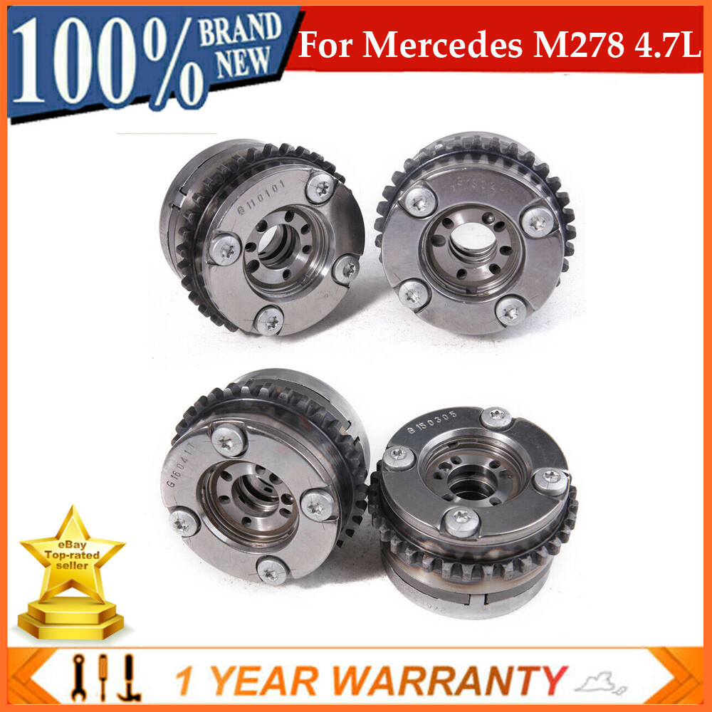 4Pcs Intake & Exhaust Camshaft Adjuster VVT Gears For Mercedes-Benz ...