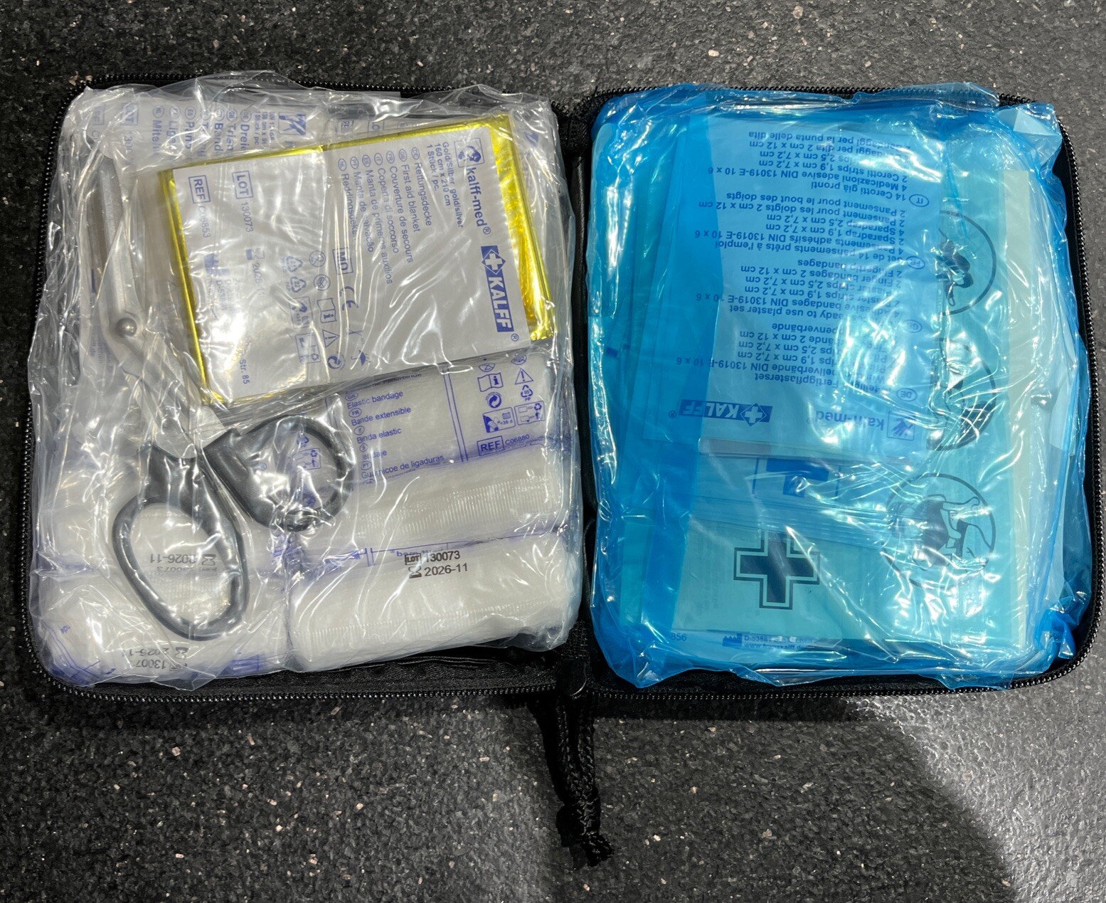 GENUINE AUDI First Aid 🩹 Expiry Nov 2026. For Audi A1 A3 A4 A5 A6 Q2 Q3