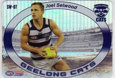 2017 AFL TEAMCOACH STAR WILD CARD GEELONG CATS JOEL SELWOOD SW07 WILDCARD SW7