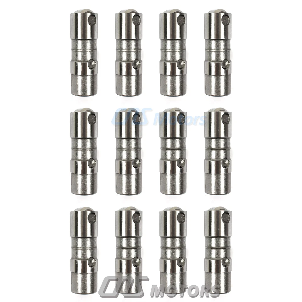 12 Hydraulic Roller Lifters for 86-14 Buick Chevrolet GMC Oldsmobile 3.3 3.8 4.3 Foto 3 de 3