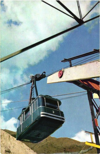 Caracas Venezuela The Avila Cable Car Teleférico de Caracas Cable Car Postcard