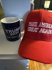 Red MAGA 2020 Keep America Great Again Donald Trump's  President Hat & Mug