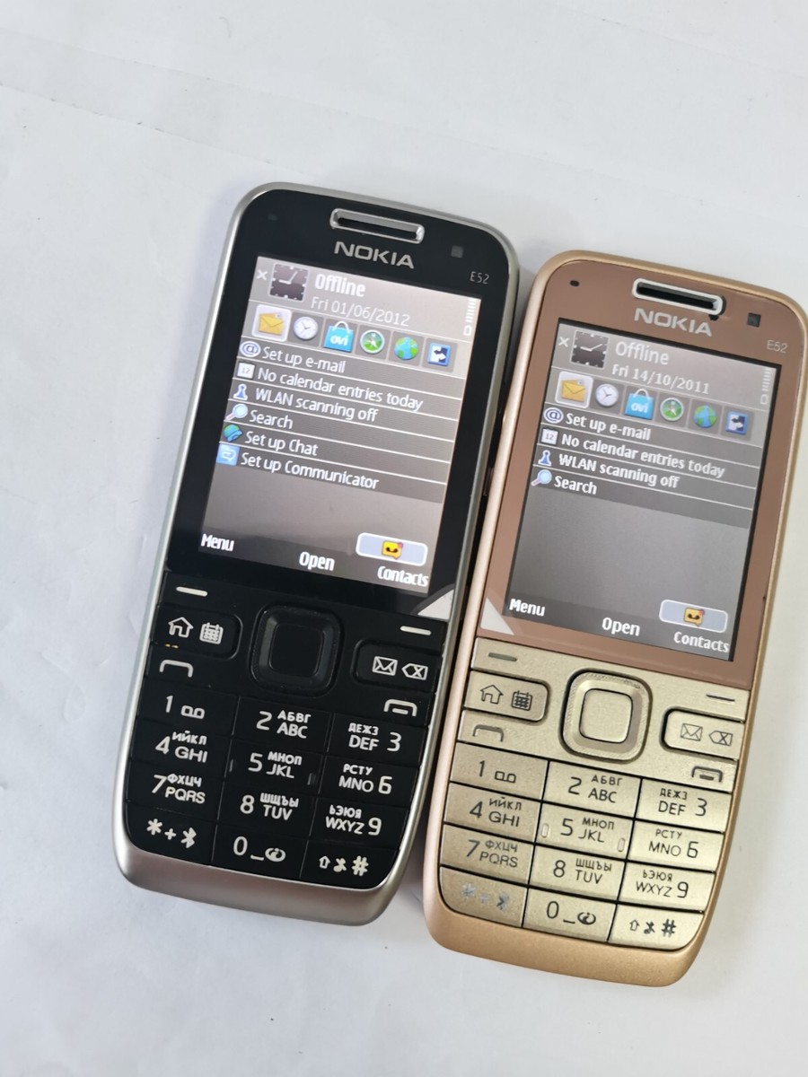 Nokia E Series E52 - Gold (Unlocked) Smartphone