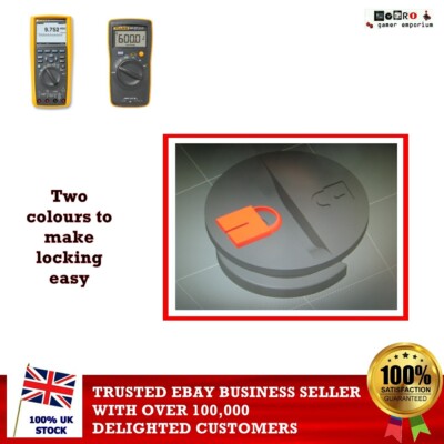 Fluke 101 189 II 233 287 289 376 Batteriedeckel Verschlussknopf Türdeckel - ZWEI FARBEN