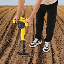 350W Post Hole Digger Electric Hole Digging Machine Cordless Post-Hole Digger