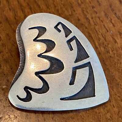 Winfield Humeyestewa Hopi Crafts Vintage Sterling Silver Pendant 