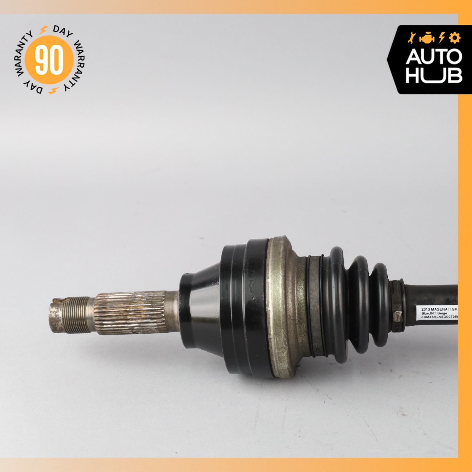 08-19 Maserati GranTurismo Rear Right or Left Side Axle CV Half Shaft OEM 33k