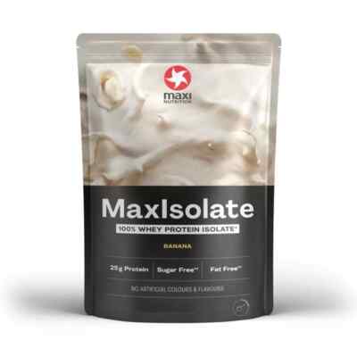 MaxiNutrition MaxIsolate 1kg   100% Protein Isolat für Muskelaufbau & Erhalt