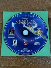 Peter Pan Return To Neverland Playstation 1 Ps1 video game disc only tested