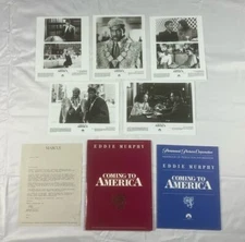 Press Kit COMING TO AMERICA Movie 1988 Photos Eddie Murphy Arsenio Hall