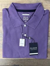 Jos.A.Bank Tailored Fit Pique Polo Shirt, Size XL, 100 Cotton, NWT
