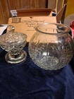 Home Interior 3 Piece Glass Containers Interchangable Top Never Used — photo 3