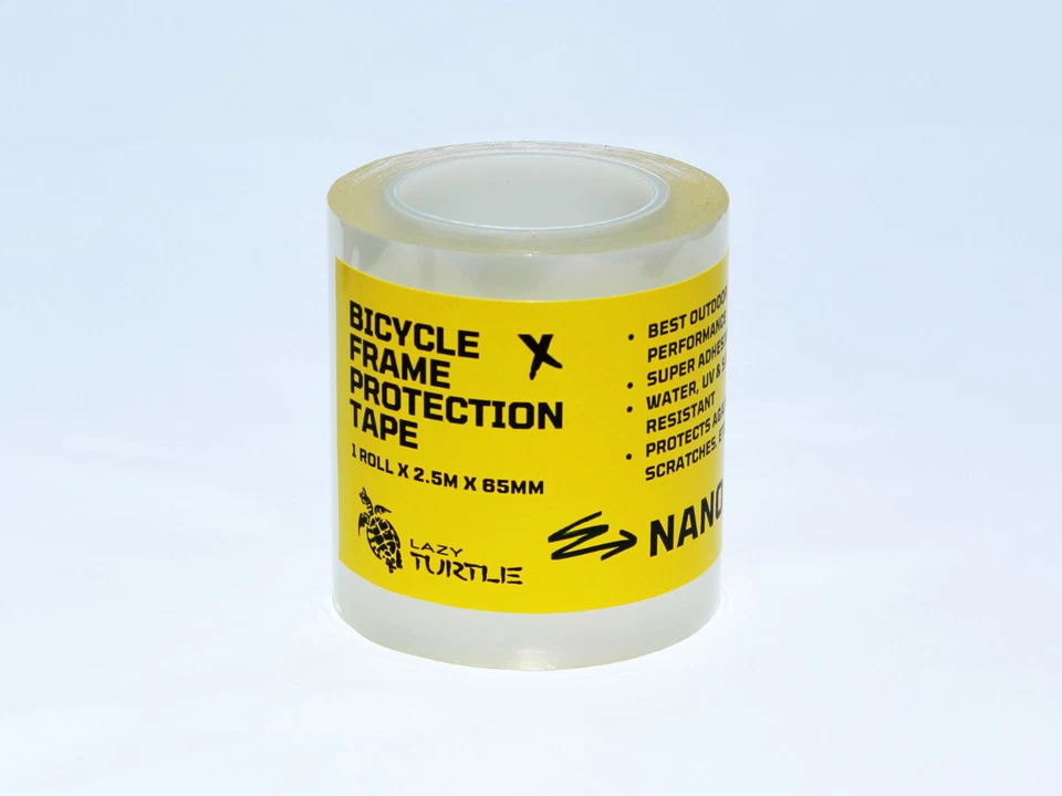 Bike / Bicycle Frame Protection Tape - 1 Roll x 2.5m x 65mm | Helicopter Tape - image 4 of 4