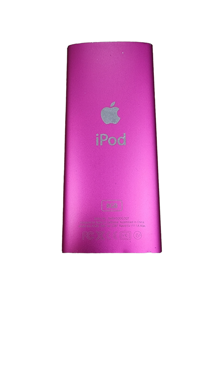 Apple iPod Nano 4 Generation 8gb A1285 PINK used tested working