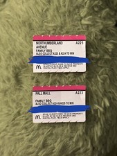 Mcdonald’s Monopoly 2023 AU * Family BBQ * Unscanned A223 A225