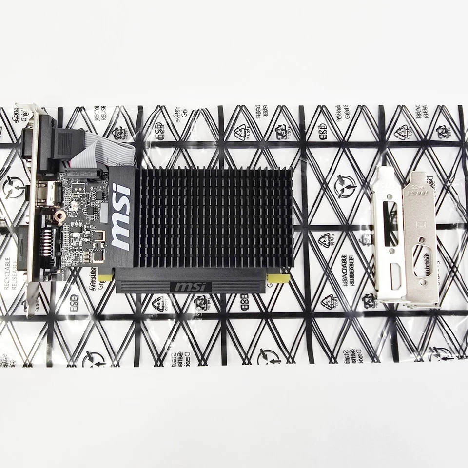 NVIDA MSI GeForce GT 710 1GB DDR3 Graphics Card (GT 710 1GD3H LP) - Image 3 of 4