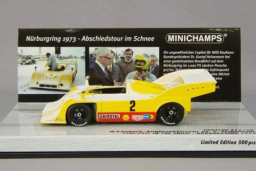 Minichamps 437736592 1/43 PORSCHE 917/10 ABSCHIED IM SCHNEE NURBURGRING 1973 - Bild 2 von 8