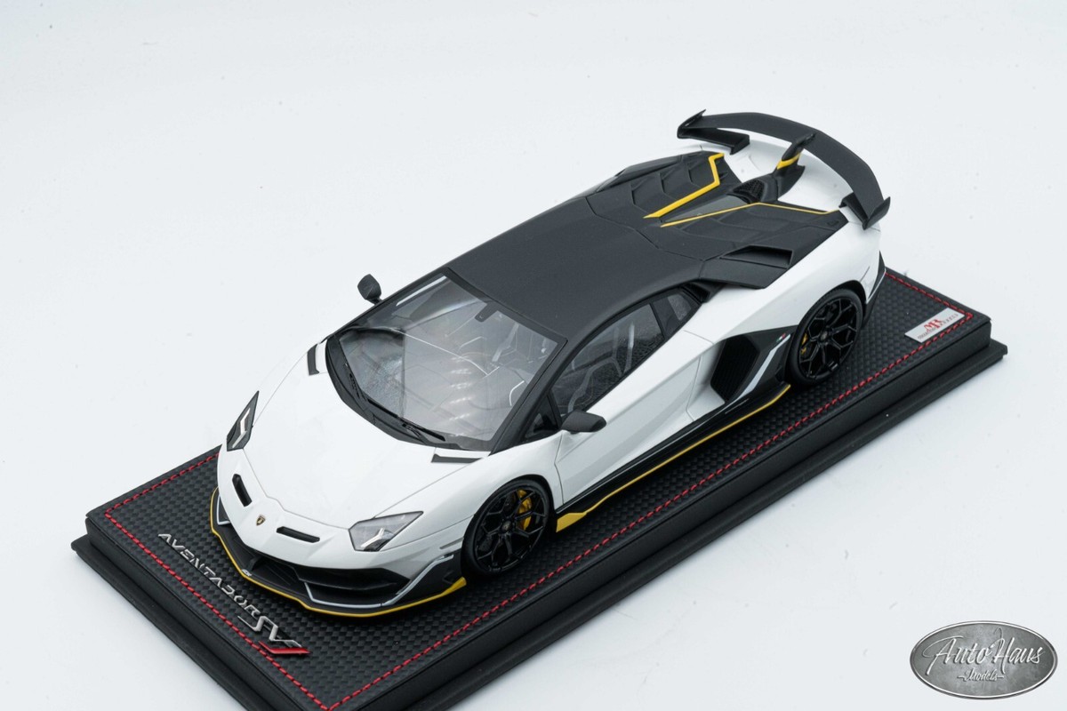 世界1台限定★MR Collection ★1/18★Aventador 1/18 MR Collection Lamborghini Aventador SVJ Roadster Red one off