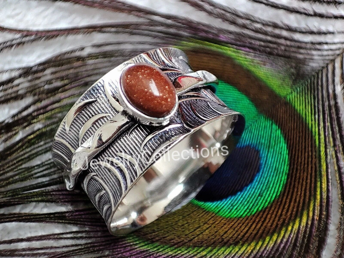 Anillo giratorio online plata