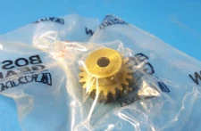 BRASS SPUR GEAR, Y2421, BOSTON GEAR, 24 TEETH, 24 DP