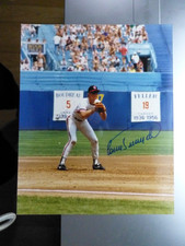 Cory Snyder Signed 8 x 10 Color Photo with COA