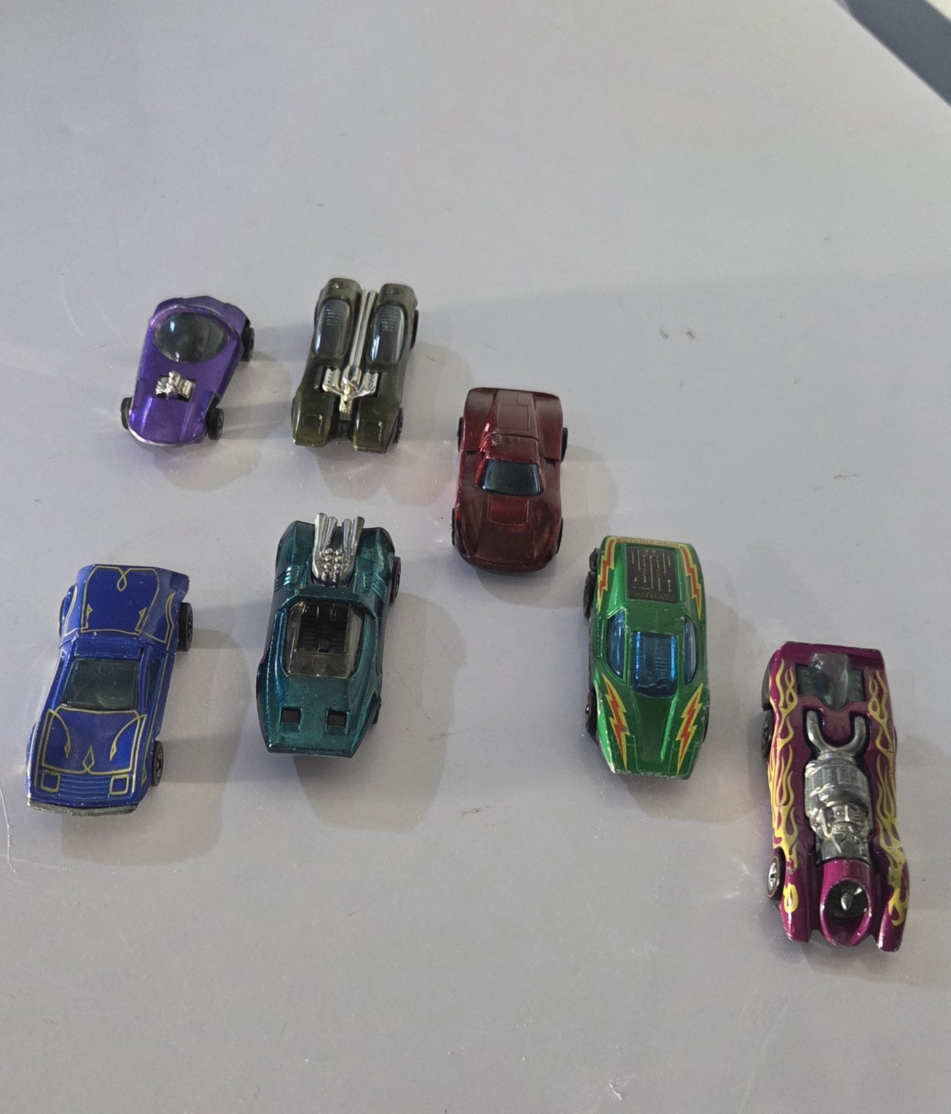 Hot Wheels Redline 7-Car Lot 1960s/70s Vintage Hong Kong/ U.S. Made