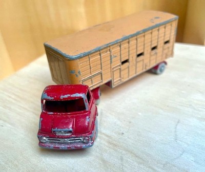 Matchbox Jennings Cattle Truck / Viehtransport- Made In England 1960er - Rarität
