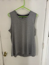 Athletic Works Tank Top Women's XL Sleeveless Active Scoop Neck pre-owned 