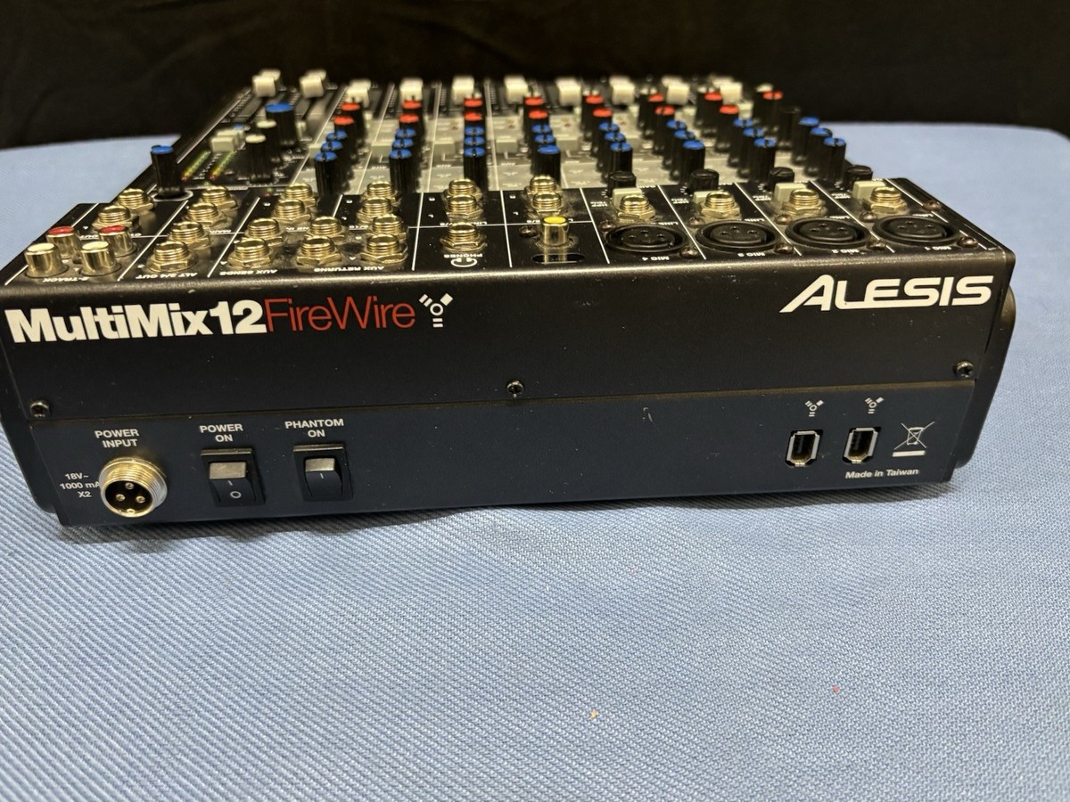 Alesis Multimix 12 FireWire No Power Supply | eBay