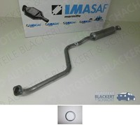Imasaf Auspuff Mitteltopf + Anbauteile für Mazda Premacy 1.9 + 2.0 2001-2005