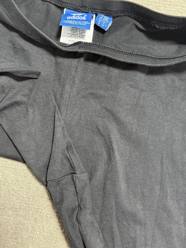 Adidas Leggings Mujer XS Trifolio Tres Rayas Pantalones Atléticos F78409 Foto 4 de 4