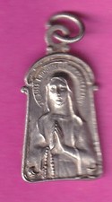 Médaille religieuse Vierge et Bernadette Soubirous réf 1667