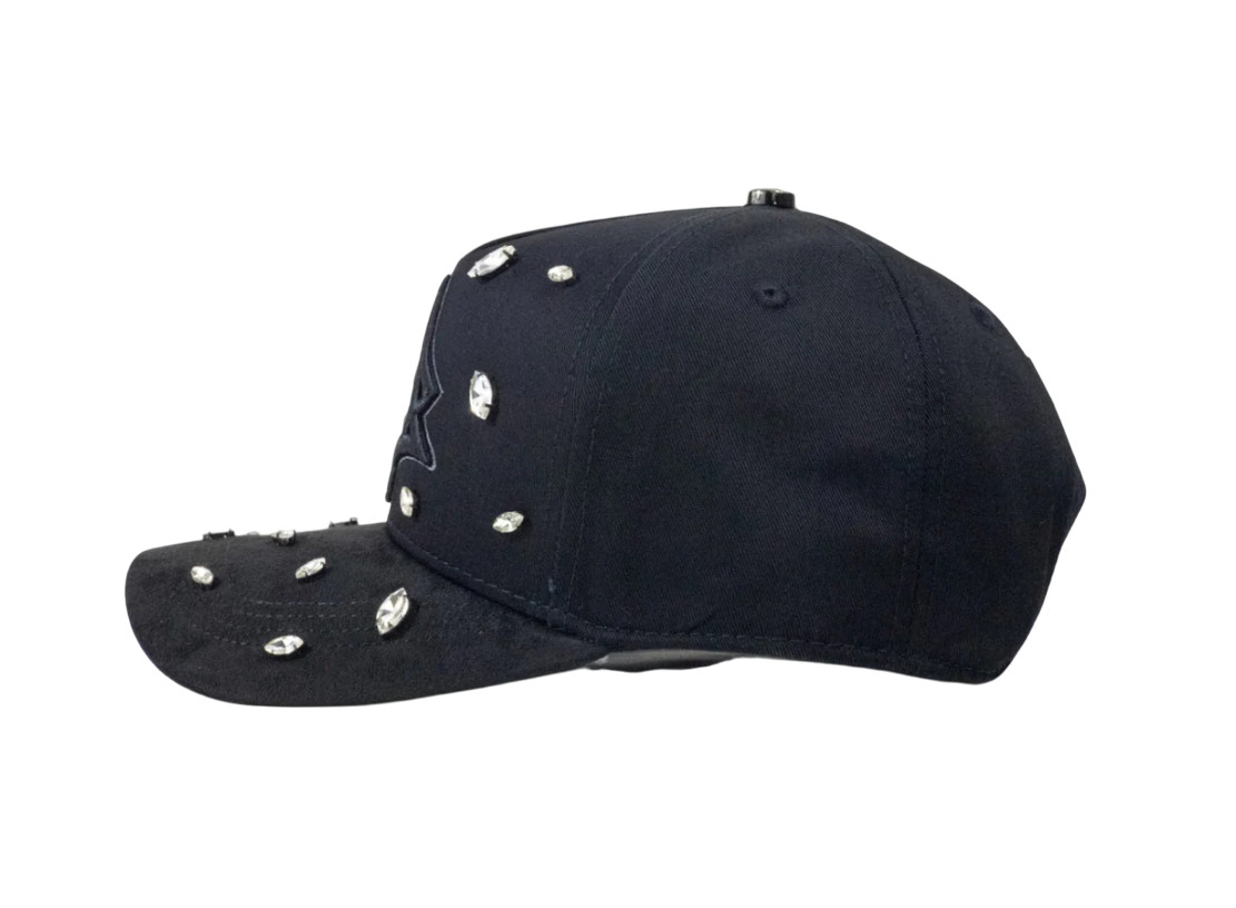 BAEZ BB DIAMONDZ BLACK SNAPBACK HAT BZDIAMONDS BLK