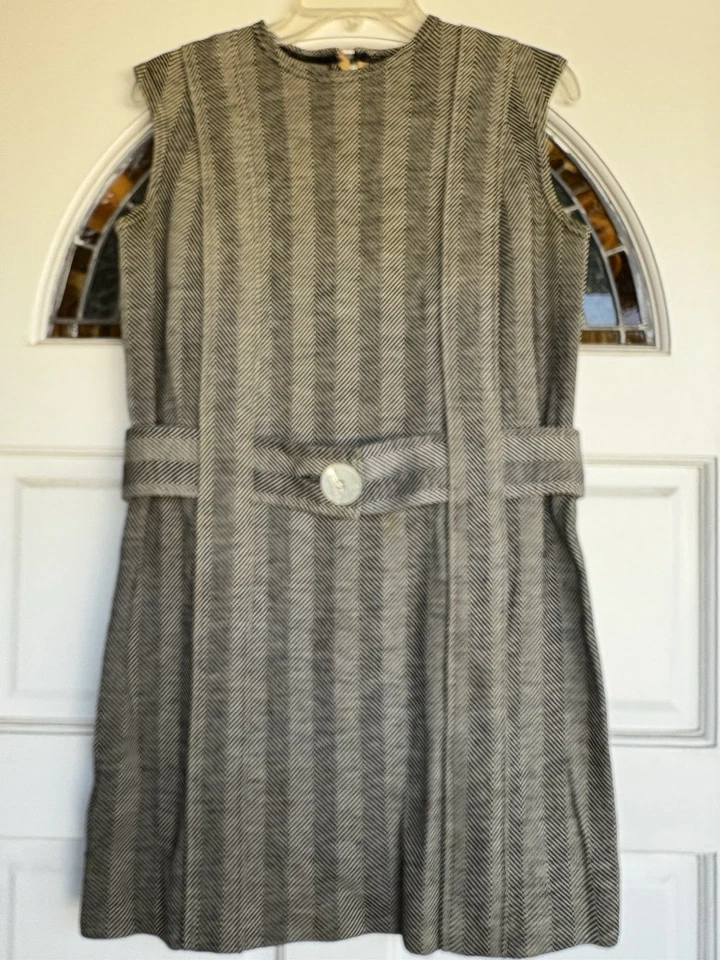 Vintage Rudi Gernreich Harmon Knitwear Dress Womens 12 100% Wool - Image 2 of 4
