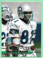1993 Topps Stadium Club Football Michael Bates #537 Seahawks - 1st Year Player👍