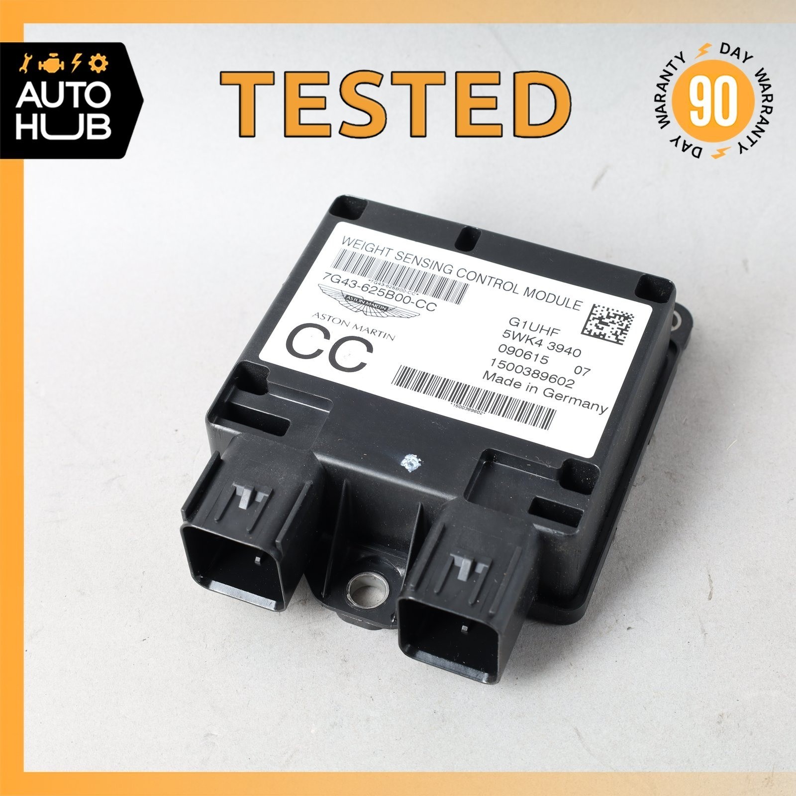 10-19 Aston Martin Rapide DB9 Right Seat Weight Sensor Control Module OEM