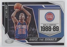 2019-20 Certified Raise the Banner John Salley #4 g8x