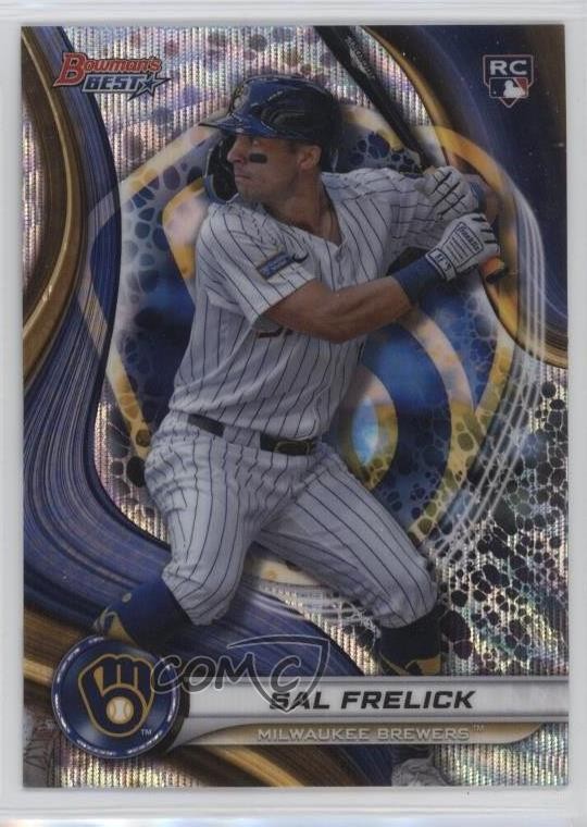 2024 Bowman's Best Wave Refractor Sal Frelick #37 Rookie RC 1g1q