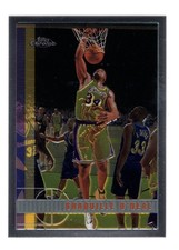 1997 Topps Chrome Shaquille O'Neal Refractor #109 card