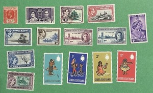 Gilbert & Ellice Islands Stamps 1911-1954 George V, VI
