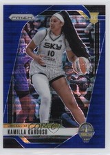 2024 Panini Prizm WNBA Blue Pulsar Prizm 48/199 Kamilla Cardoso #93 15fy