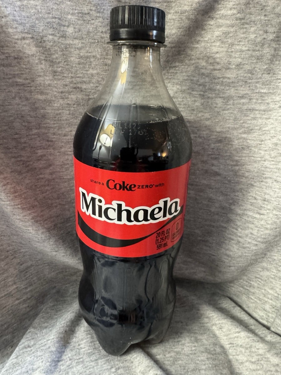 Share a Coke with Michaela 2025 Personalized Gift Coca~Cola Bottle