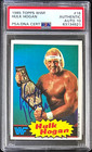 Hulk Hogan Autographed Signed 1985 Topps WWF Card #16 PSA/DNA Auto 10 63134621
