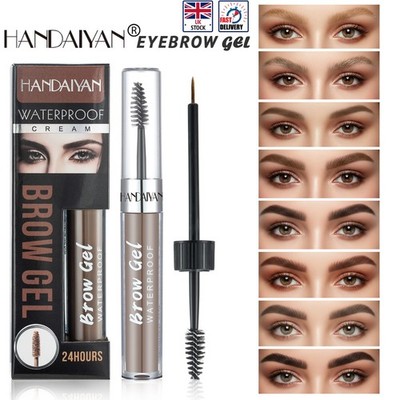 24H Augenbrauen Wasserfest Gel Handaiyajin Flüssigkeit mit Pinsel Langanhaltendes Augenbrauen Make-up