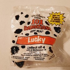 DISNEY 101 Dalmatians Lucky McDonald s Happy Meal Toy 1990 NIP Sealed HTF