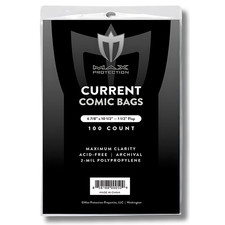 Max Protection Max Pro Current Comic Bags 500ct - Archival Quality Acid-Free