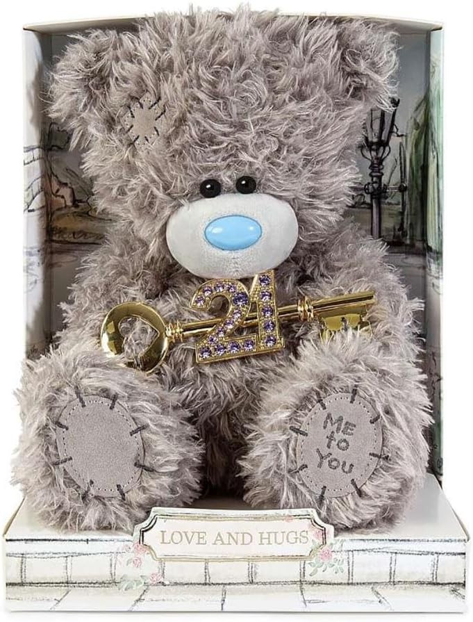 B&Q - Cute Plush 21St Birthday 19Cm High Presented On Premium Gift Plinth Signature Collection - Image 2