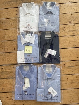 Größe 15,5/34 (etwa M) Extra Slim Fit; Sechs  Hawes&Curtis  Konvolut (gem. Abb.)