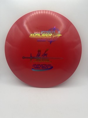 Innova Red Star Xcaliber Nate Sexton Disc Golf Driver 2017 USDGC Champion Stamp